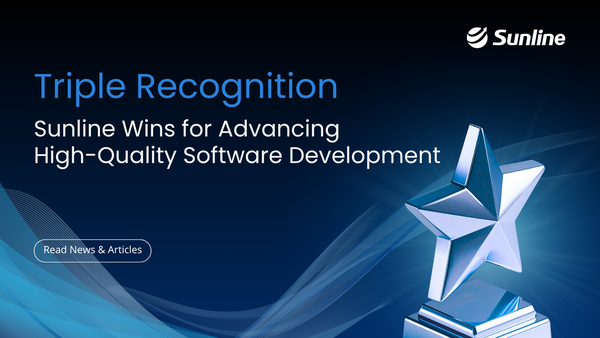 Sunline Wins Triple Recognition for Advancing High-Quality Software Development