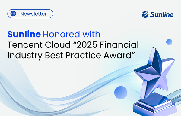 Sunline Honored with Tencent Cloud 